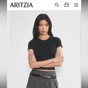 Aritzia Willow Smooth Seamless Top